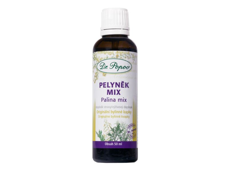 Dr. Popov Kapky bylinné Pelyněk mix 50 ml