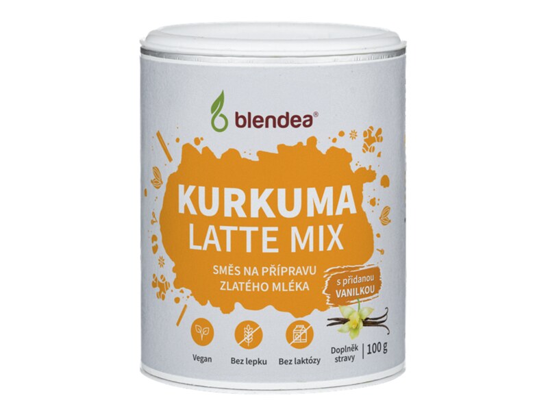 Blendea Kurkuma Latte Mix vanilka 100 g