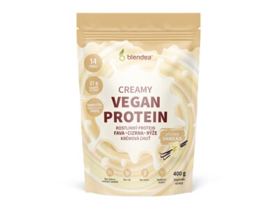 Blendea Vegan Protein Creamy vanilka 400 g Blendea Vegan Protein Creamy vanilka 400 g