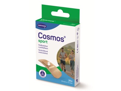 Cosmos Sport Voděodolná náplast 19x72 mm 20 kusů Cosmos Sport Voděodolná náplast 19x72 mm 20 kusů