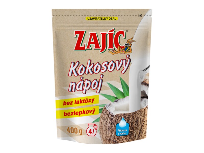 Zajíc Kokosový nápoj sáček 400 g