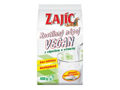 Zajíc Rostlinný nápoj Vegan sáček 400 g