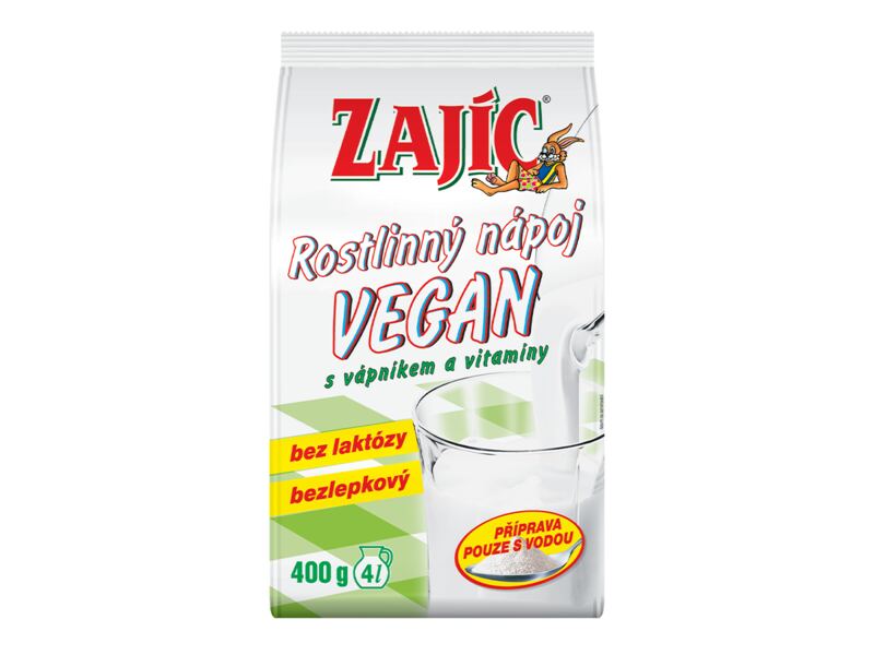 Zajíc Rostlinný nápoj Vegan sáček 400 g