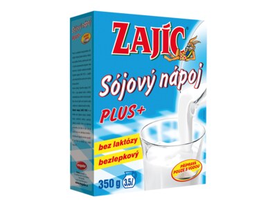 Zajíc Sójový nápoj Plus krabice 350 g