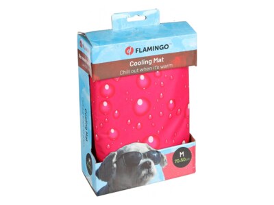 Flamingo Chladicí podložka fuchsiová M 70 x 50 cm