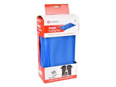Flamingo Chladicí podložka modrá L 90 x 50 cm