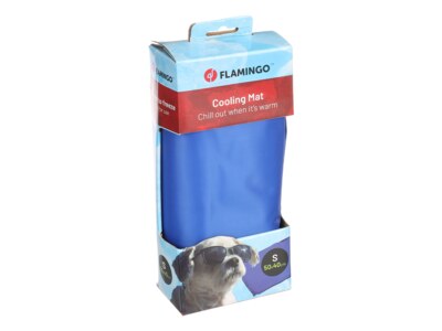 Flamingo Chladicí podložka modrá S 50 x 40 cm