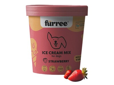 Furree Ice cream Strawberry Zmrzlina pro psy 60 g 