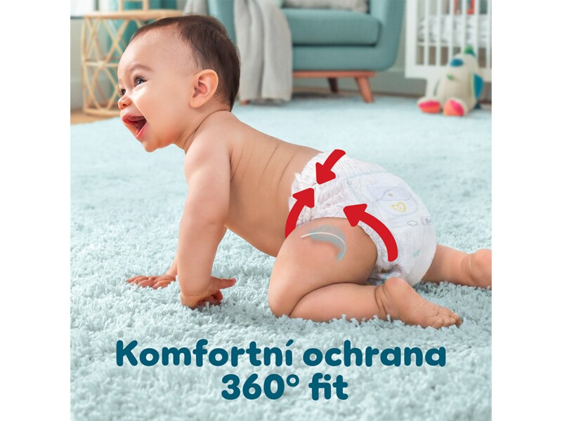 Pampers Pants Premium Care plenkové kalhotky vel.5 (11-17 kg) 102 ks