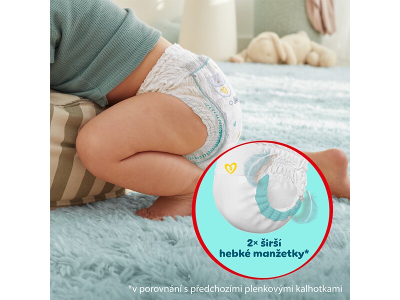 Pampers Pants Premium Care plenkové kalhotky vel.5 (11-17 kg) 102 ks