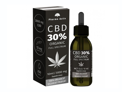 Pharma Activ CBD 30% Full Spectrum 3000 mg Organic 10 ml Pharma Activ CBD 30% Full Spectrum 3000 mg Organic 10 ml
