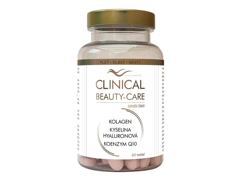 Clinical Beauty-Care Kolagen+kyselina hyaluronová + Q10 60 tablet