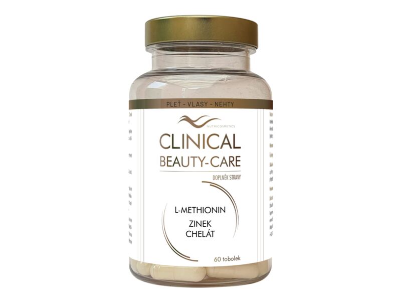 Clinical Beauty-Care L-Methionin + zinek chelát 60 tobolek