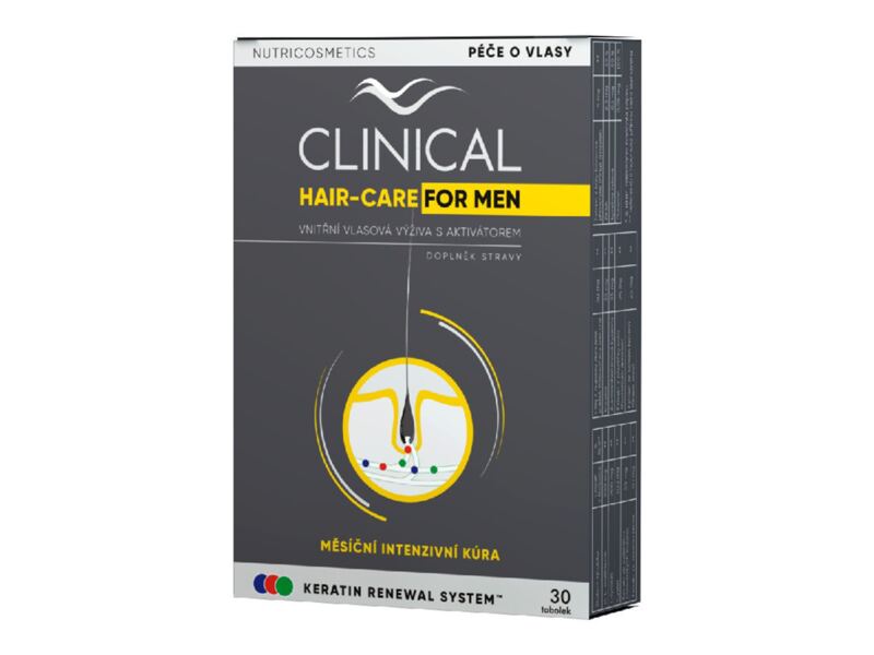 Clinical Hair Care For men Měsíční kúra 30 tobolek