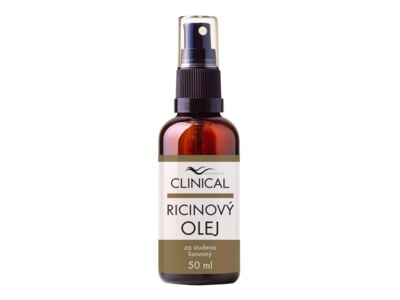 Clinical Ricínový olej za studena lisovaný 50 ml Clinical Ricínový olej za studena lisovaný 50 ml