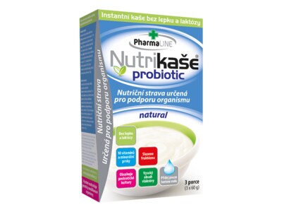 Nutrikaše probiotic Natural (3x60 g) 180 g