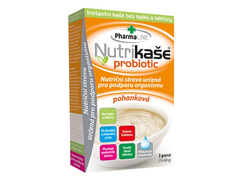 Nutrikaše probiotic Pohanková (3x60 g) 180 g