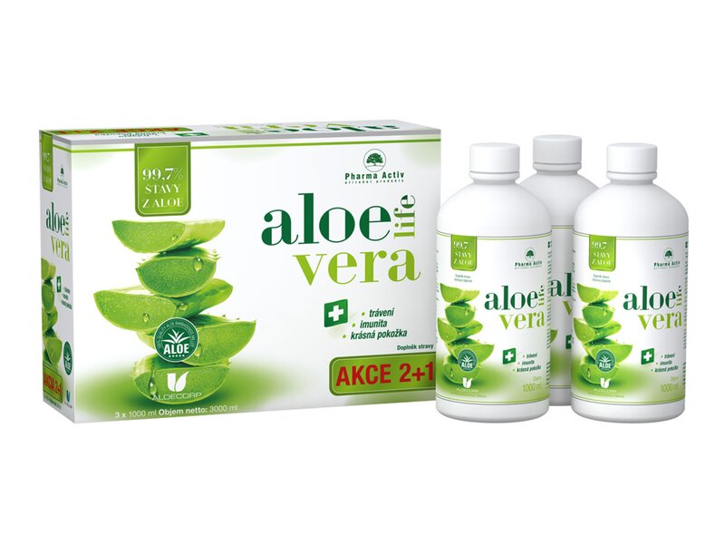 Pharma Activ AloeVeraLife 1000 ml 2+1 ks