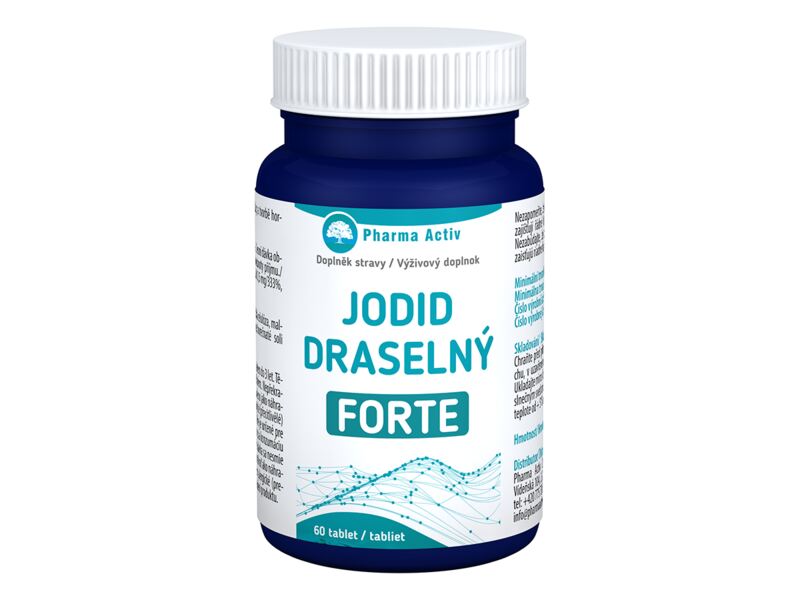 Pharma Activ Jodid draselný Forte 60 tablet