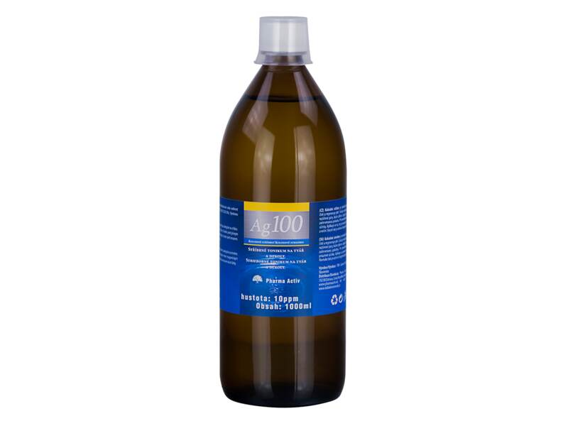Pharma Activ Koloidní stříbro Ag100 10ppm 1000 ml 