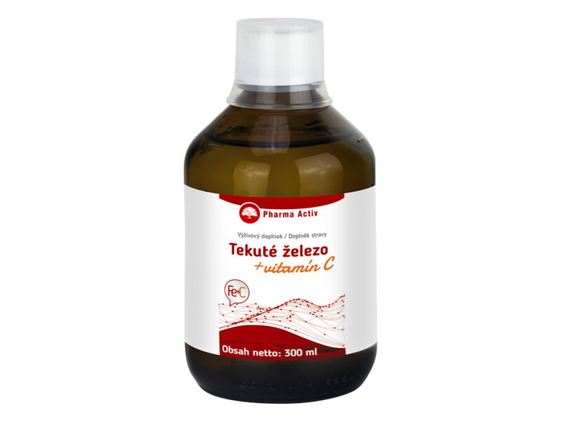Pharma Activ Tekuté železo + vitamin C 300 ml Pharma Activ Tekuté železo + vitamin C 300 ml