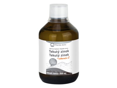 Pharma Activ Tekutý zinek + vitamin C 300 ml