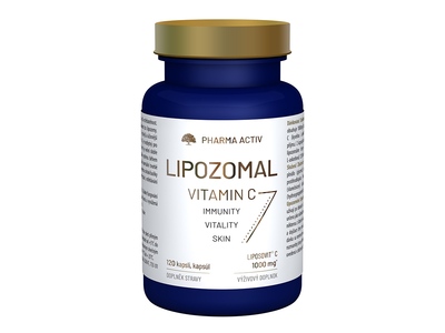 Pharma Activ Lipozomal Vitamin C 1000 mg 120 kapslí Pharma Activ Lipozomal Vitamin C 1000 mg 120 kapslí