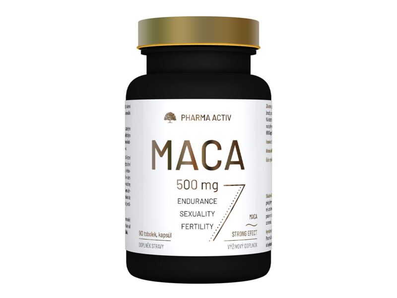 Pharma Activ Maca 500 mg 90 tobolek Pharma Activ Maca 500 mg 90 tobolek