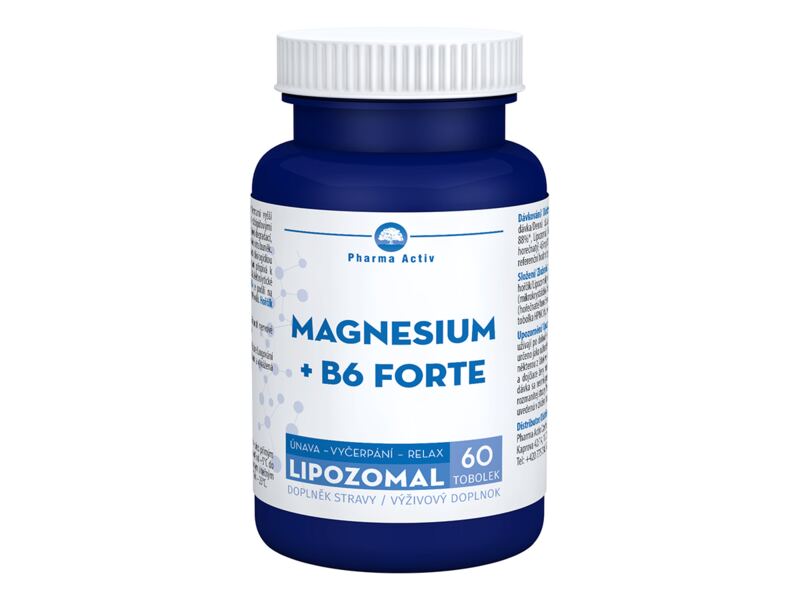 Pharma Activ Lipozomal Magnesium + B6 Forte 60 tobolek