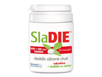 SlaDie sladidlo 600+100 tablet 