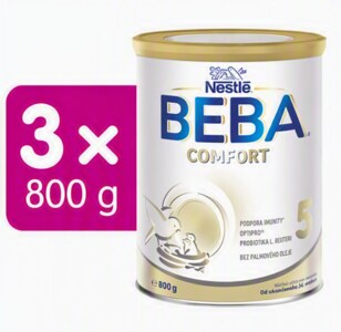Beba Comfort 5 mléko pro malé děti 3x800 g