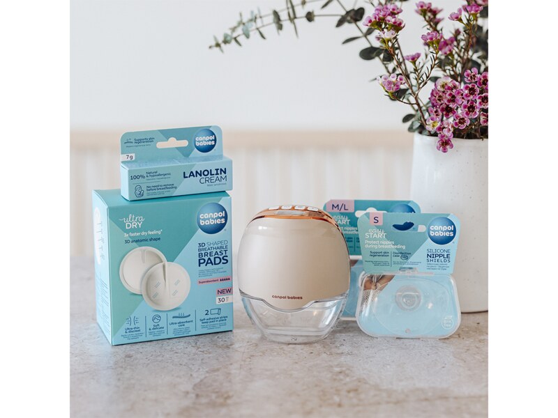 Canpol babies Elektrická odsávačka mateřského mléka Hands-Free