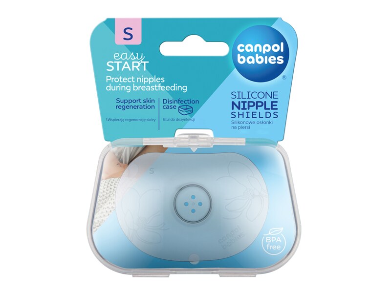 Canpol babies Chránič prsní bradavky EasyStart malý S 2 ks