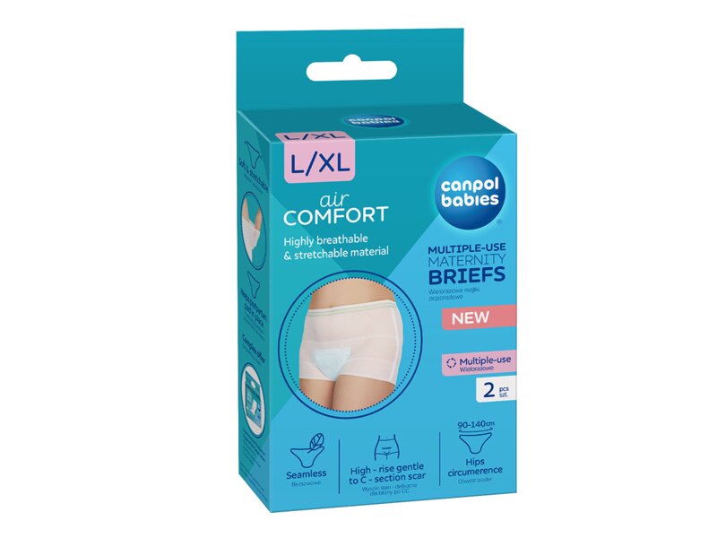 Canpol babies Poporodní kalhotky multifunkční L/XL 2 ks Canpol babies Poporodní kalhotky multifunkční L/XL 2 ks
