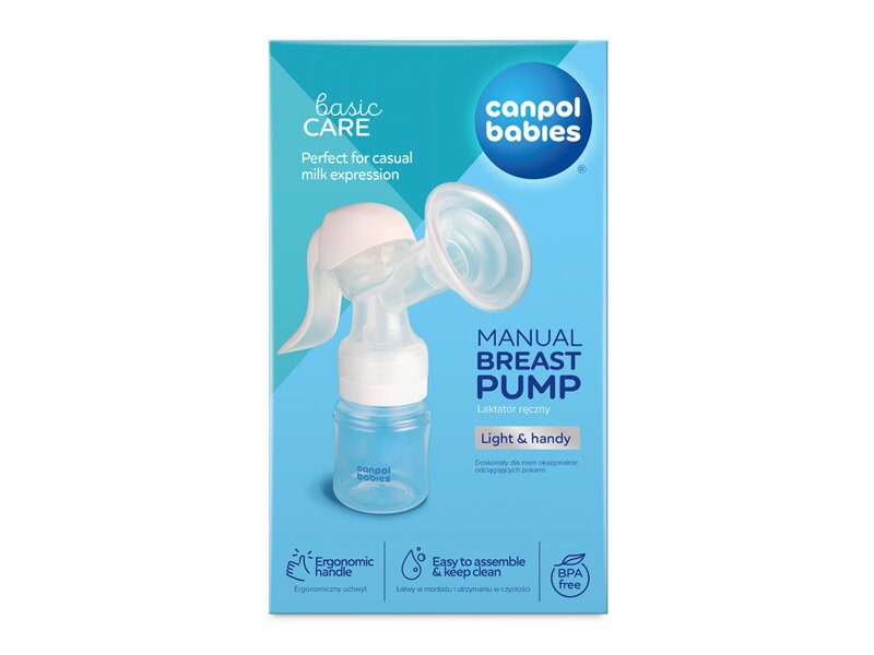 Canpol babies Manuální odsávačka mateřského mléka Basic