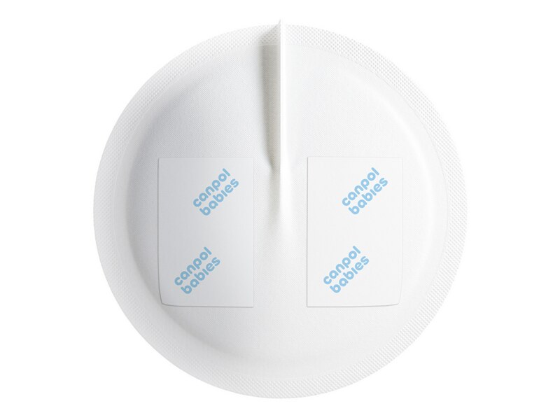 Canpol babies Tvarované prodyšné vložky do podprsenky 3D 100+40 ks   