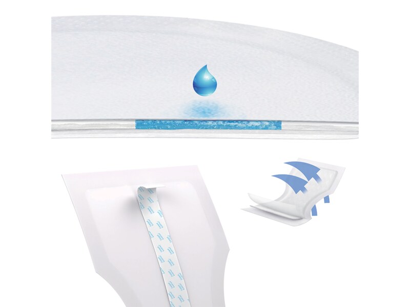 Canpol babies Vysoce absorpční tvarované vložky po porodu 10 ks