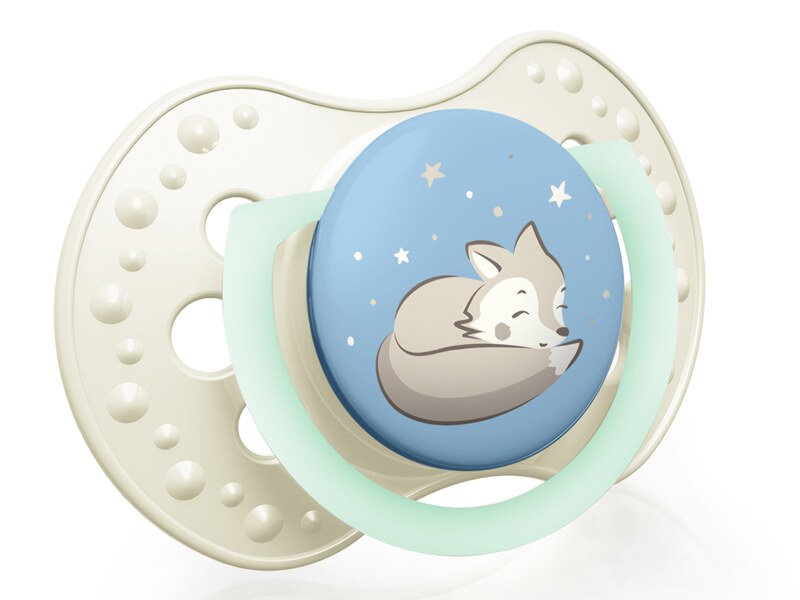 Lovi Dudlík silikonový dynamický Night&Day 6-18m kluk 2 ks