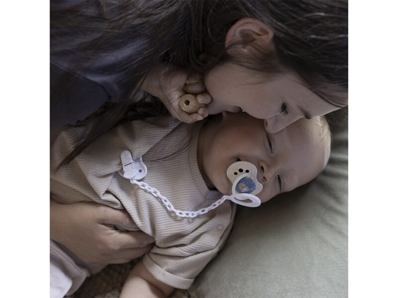 Lovi Dudlík silikonový dynamický Night&Day 6-18m kluk 2 ks