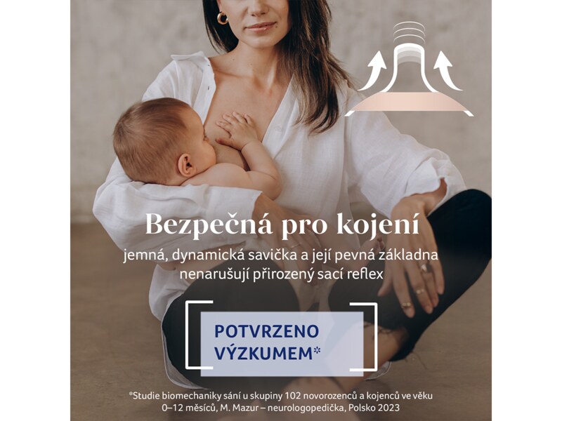 Lovi Savička dynamická Mammafeel 3m+ pomalá 1 ks