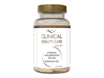 Clinical Beauty-Care Kyselina hyaluronová 300 mg + Q10 60 tobolek