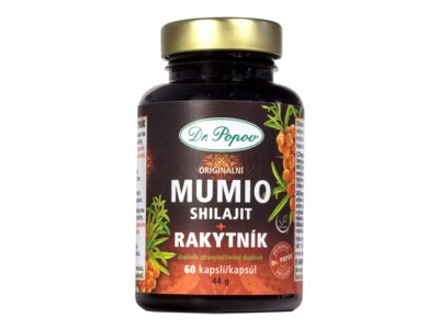 Dr.Popov Mumio Shilajt+Rakytník 60 tablet