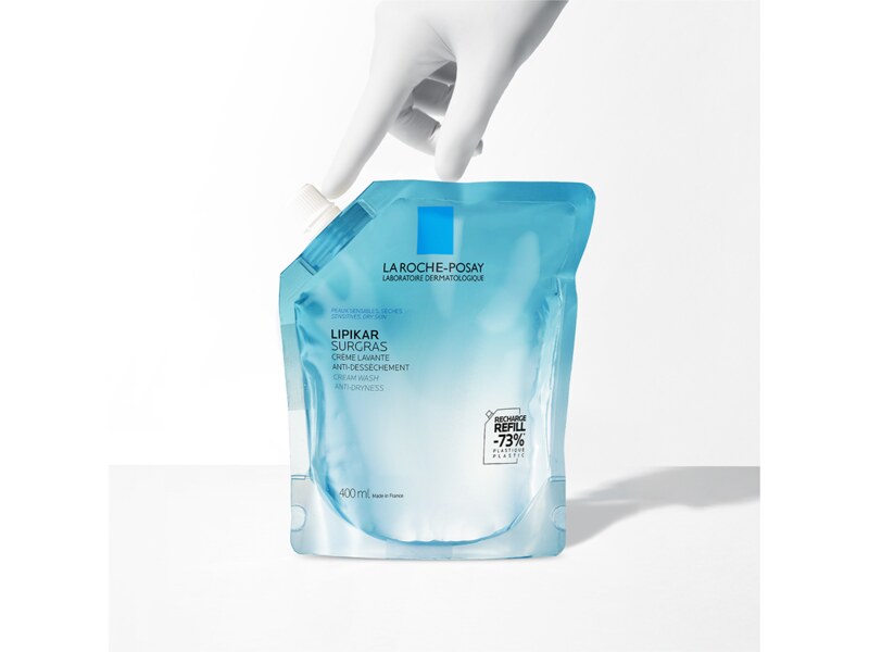 La Roche-Posay Lipikar Surgras Mycí gel náplň 400 ml