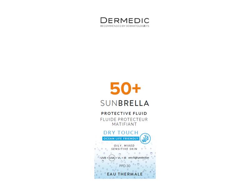 Dermedic Sunbrella zmatňující ochranný fluid SPF50 40 ml