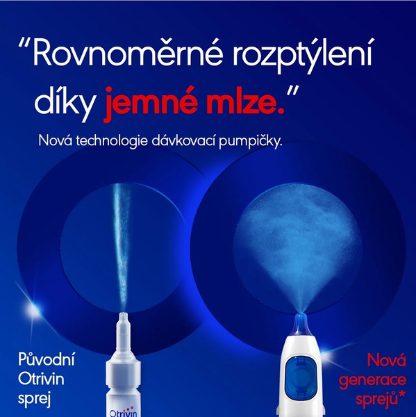 Otrivin Menthol 1 mg/ml nosní sprej 10 ml Otrivin Menthol 1 mg/ml nosní sprej 10 ml