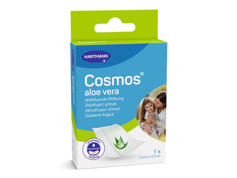 Cosmos Náplast s aloe vera 6 cm x 0,5 m 1 ks