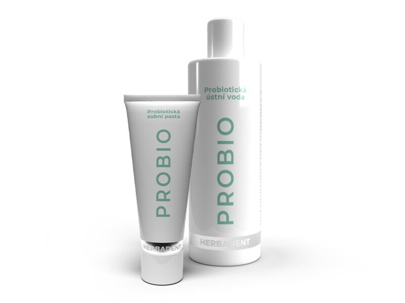 Herbadent Probio probiotická ústní voda 240 ml