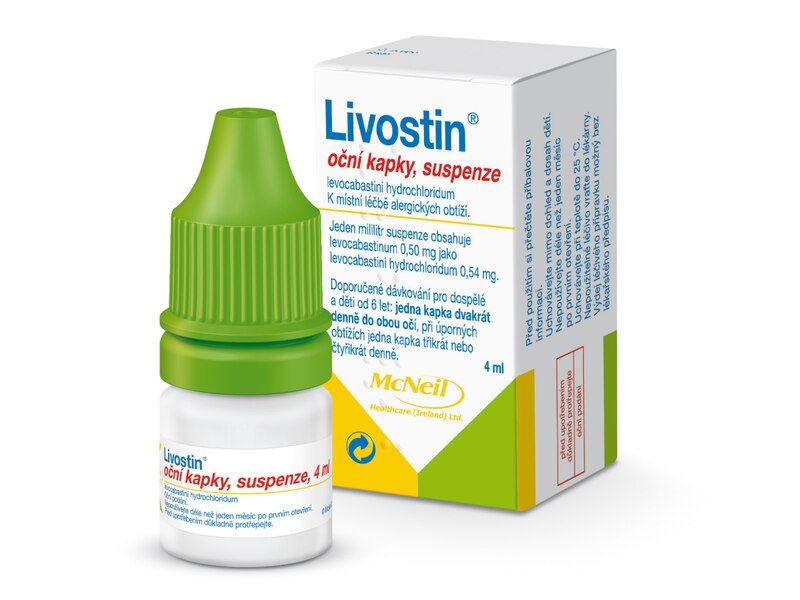 Livostin oční kapky 4 ml