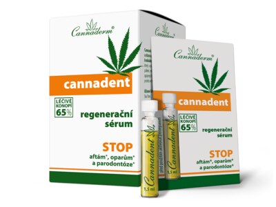 Cannaderm Cannadent Regenerační sérum 10x1,5 ml Cannaderm Cannadent Regenerační sérum 10x1,5 ml