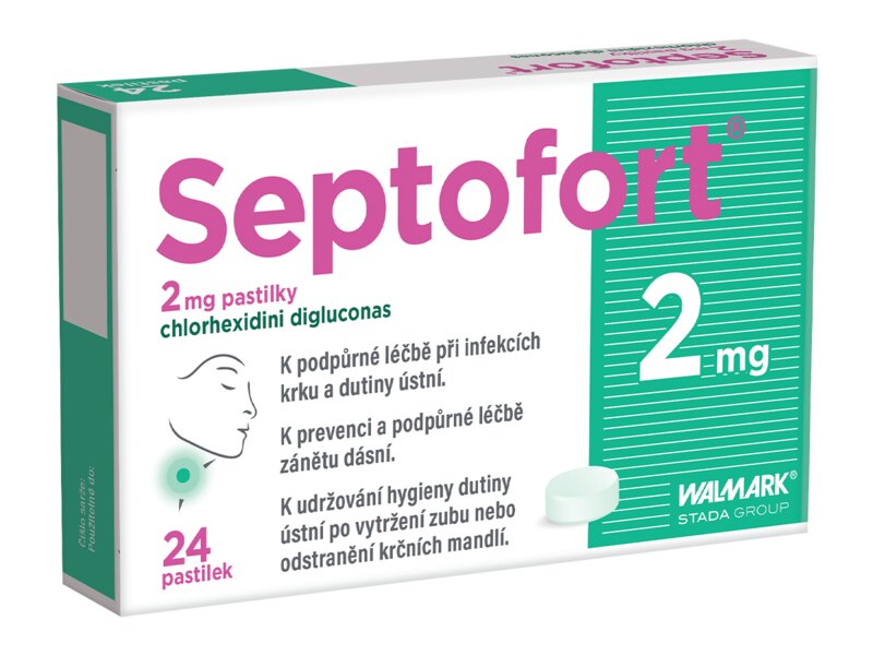 Septofort 2 mg 24 pastilek
